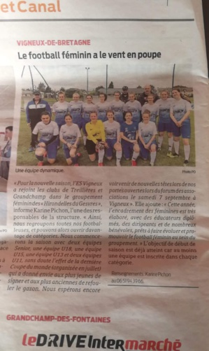 Groupement Féminin "On parle ENCORE de nous !"
