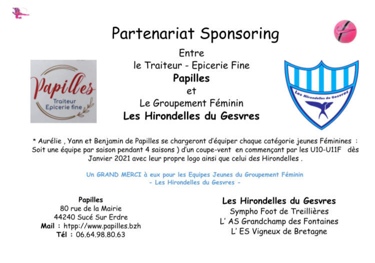 Partenariat Sponsoring