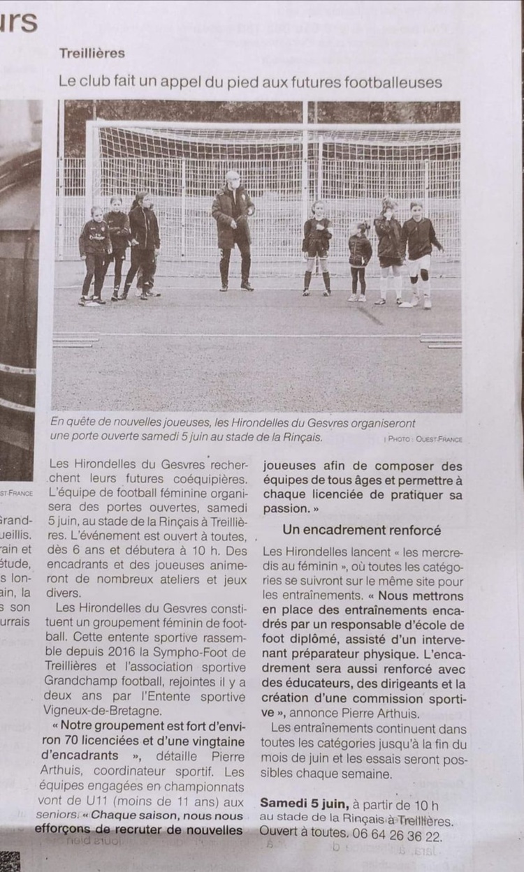 On parle de nous ! On parle de nous !