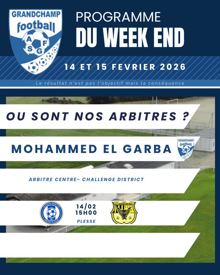 AGENDA DU WEEKEND AGENDA DU WEEKEND
