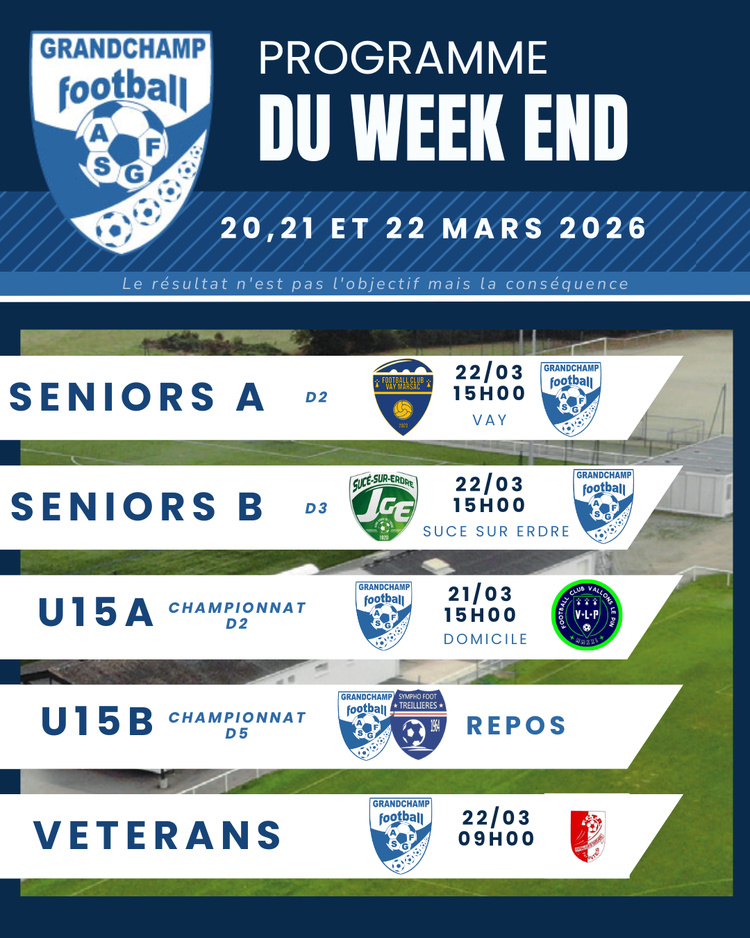 AGENDA DU WEEKEND 20,21 ET 22 MARS 2026 AGENDA DU WEEKEND 20,21 ET 22 MARS 2026
