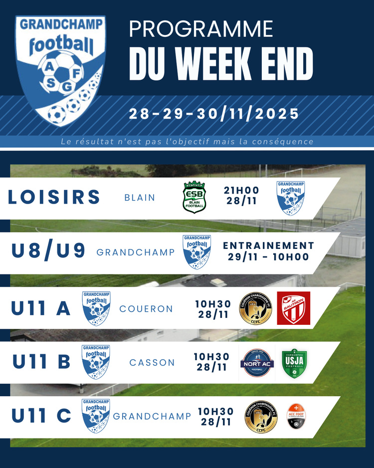 AGENDA DU WEEKEND 28,29,30 NOVEMBRE 2025 AGENDA DU WEEKEND 28,29,30 NOVEMBRE 2025