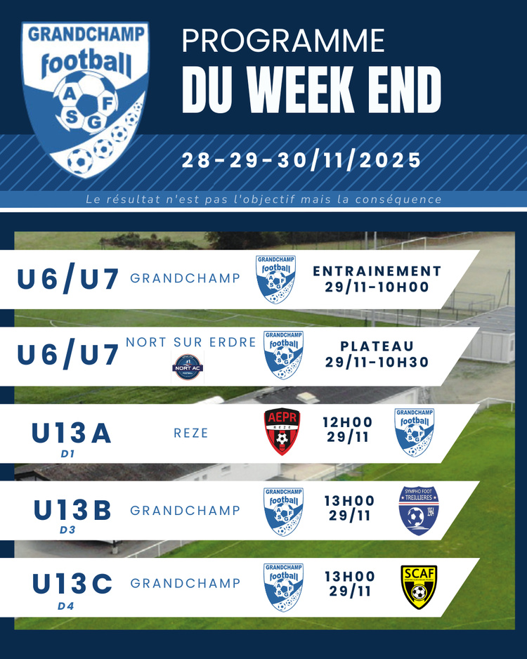AGENDA DU WEEKEND 28,29,30 NOVEMBRE 2025 AGENDA DU WEEKEND 28,29,30 NOVEMBRE 2025