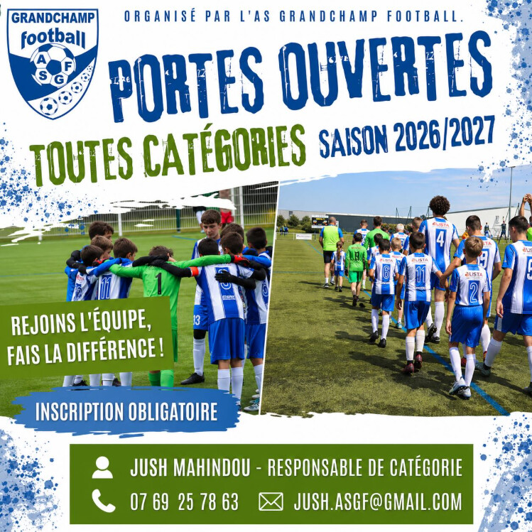 PORTES OUVERTES SAISON 2026/2027