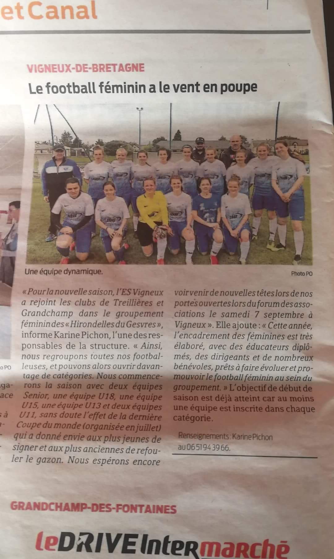 Groupement Féminin "On parle ENCORE de nous !"