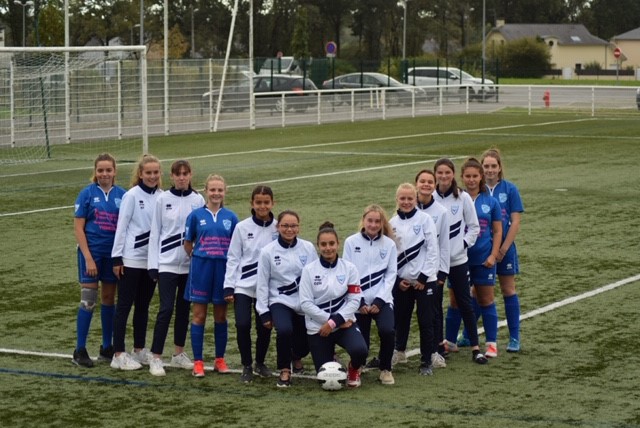 Nouvelle équipe des U15F
