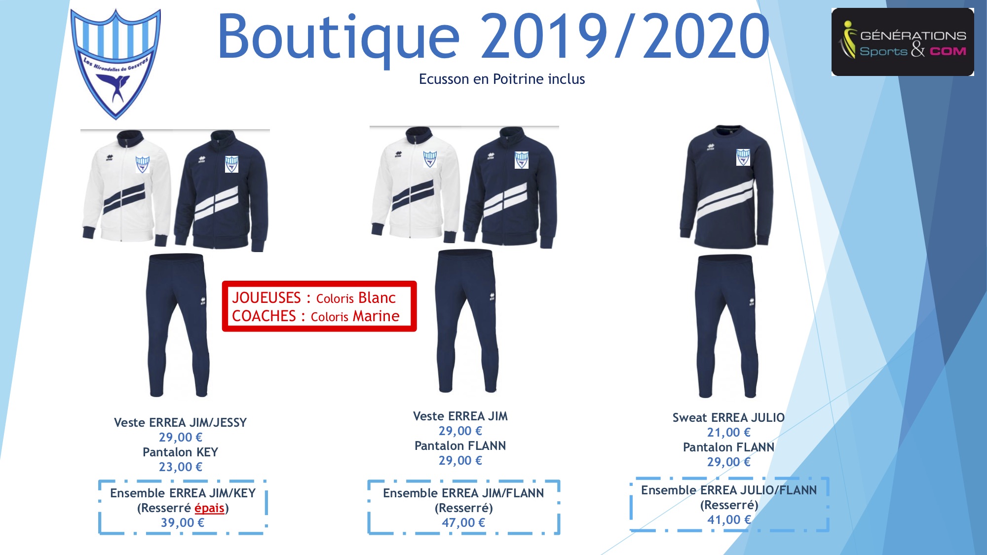 Boutique du GF : les commandes pour Noël sont à passer avant le 5 décembre !