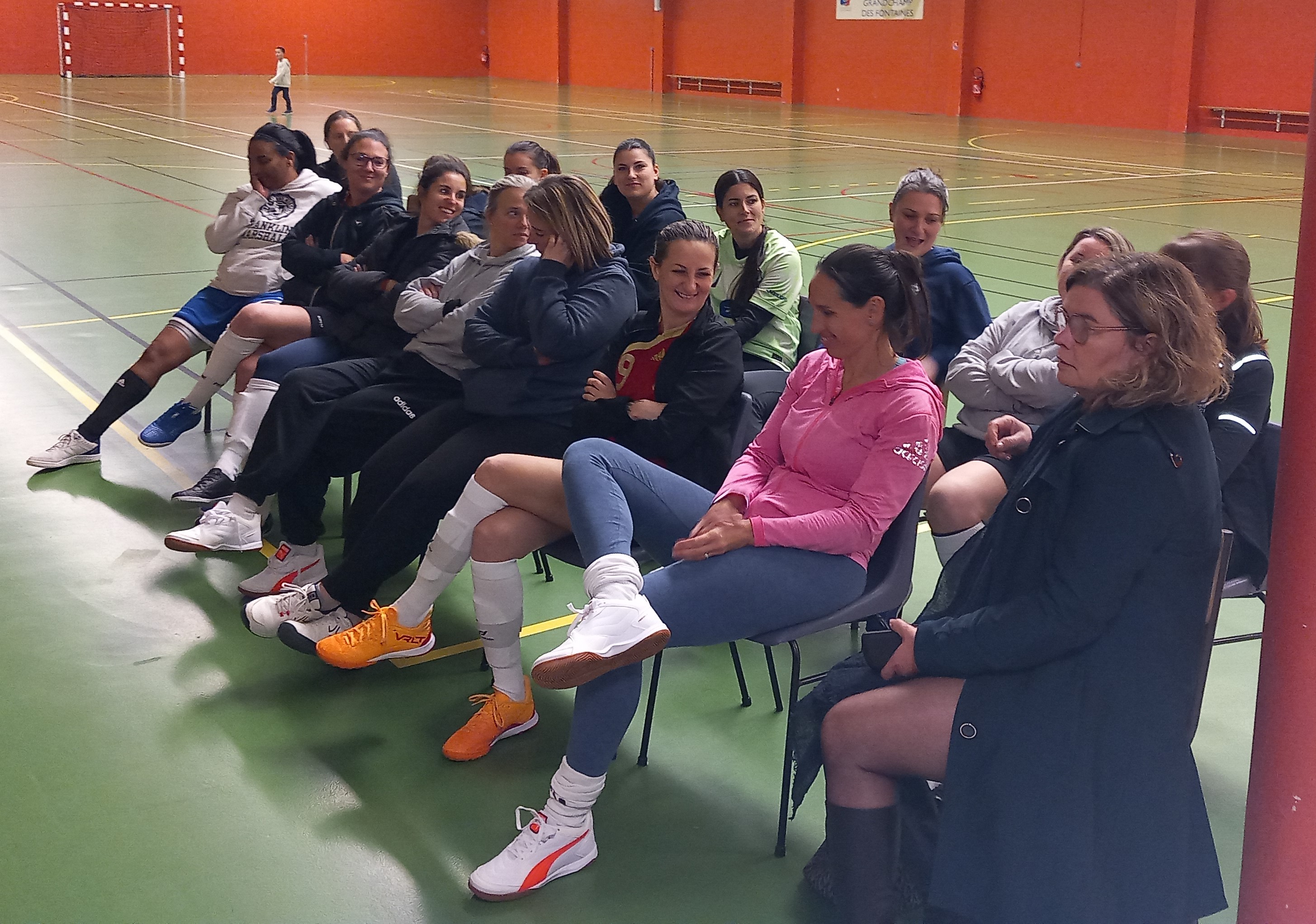 FUTSAL FEMININ - RETOUR SUR LA RENCONTRE AVE LE RESEAU FEMIN'ACTIONS LFPL