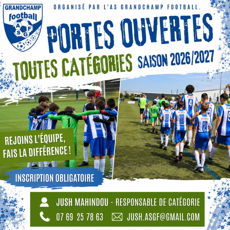 PORTES OUVERTES SAISON 2026/2027